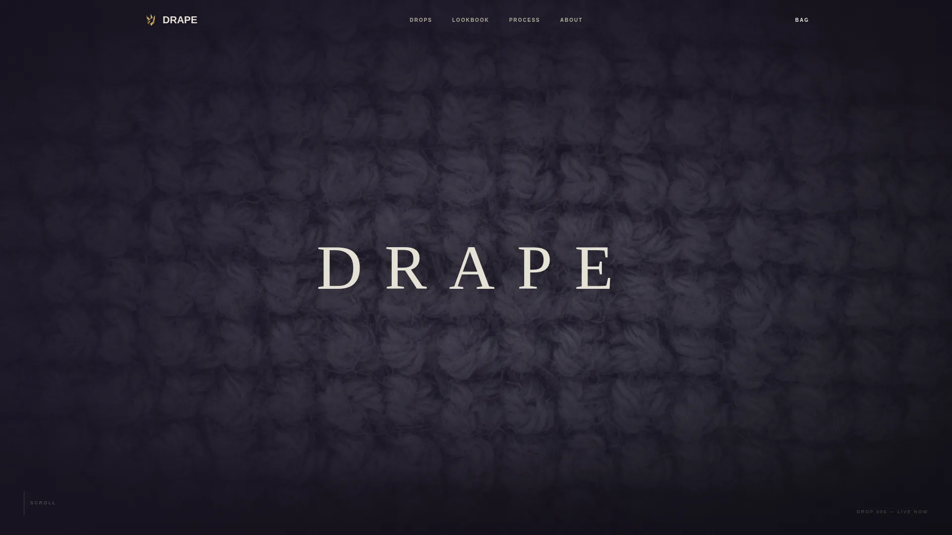Streetwear & Urban Brand Professional Website Template