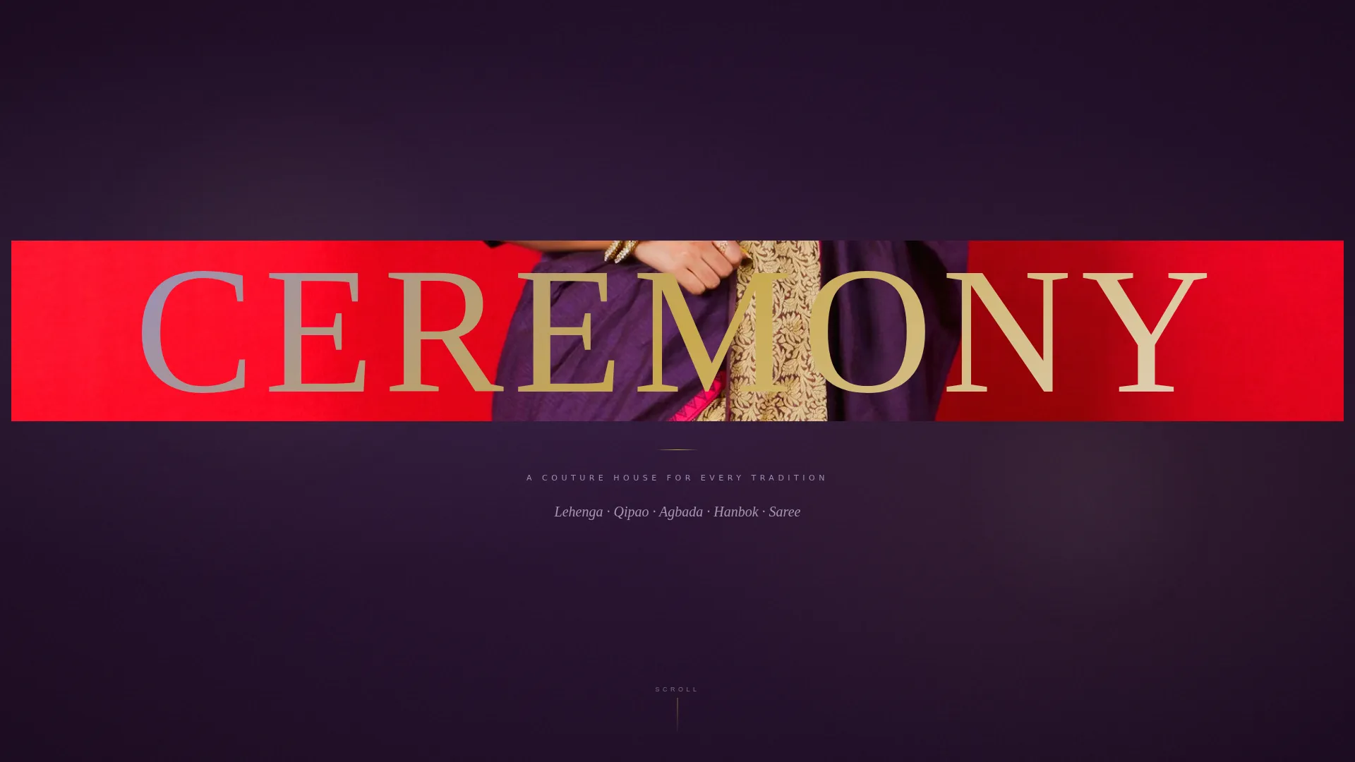 Bridal & Occasion Wear Specialist Booking Website Template