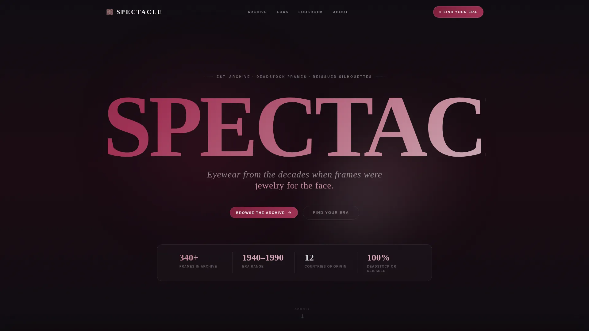 Vintage Fashion Specialist Blog Website Template