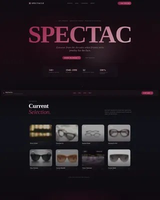 Vintage Fashion Specialist Blog Website Template