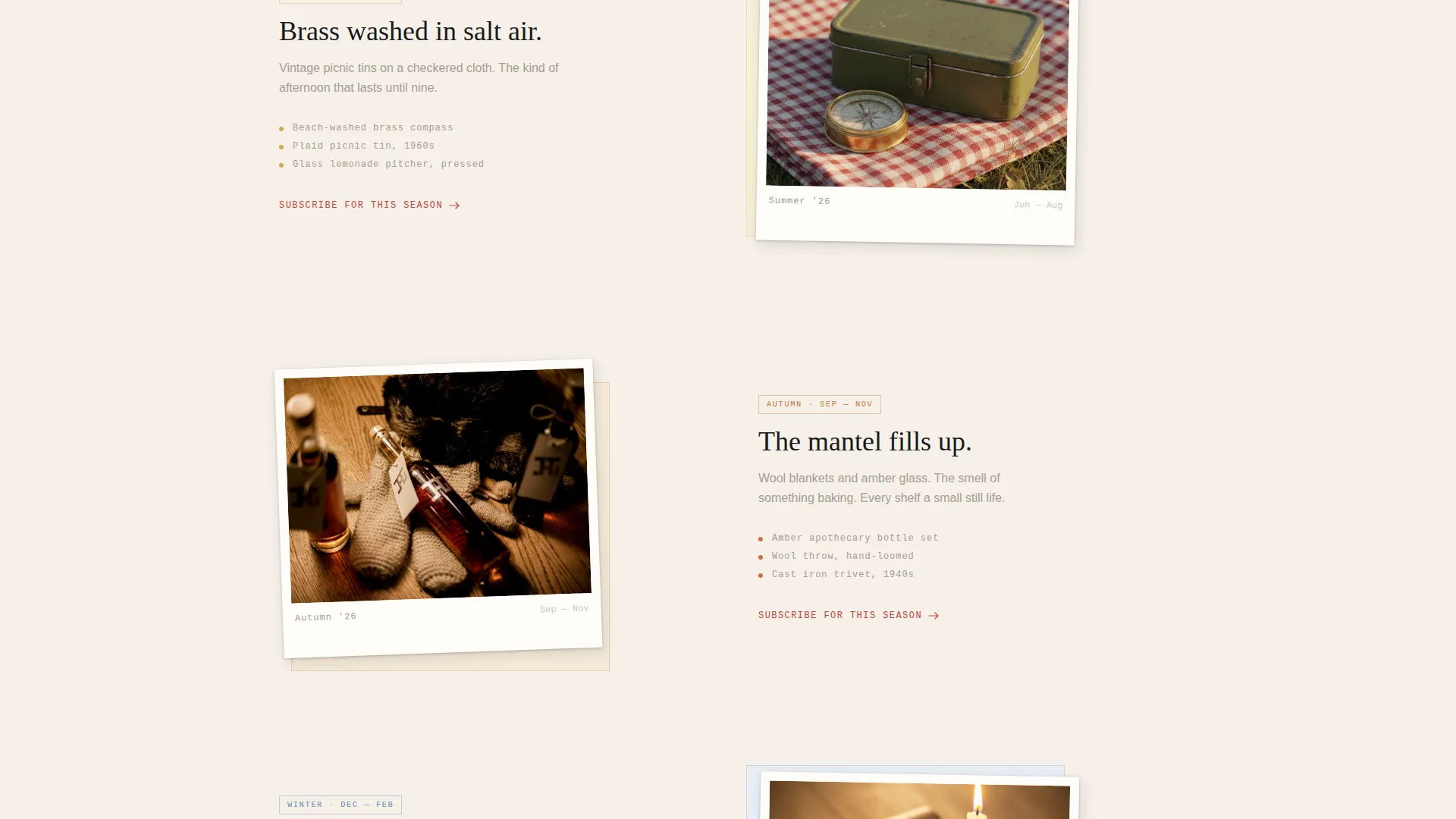 Vintage Fashion Advanced Blog Website Template