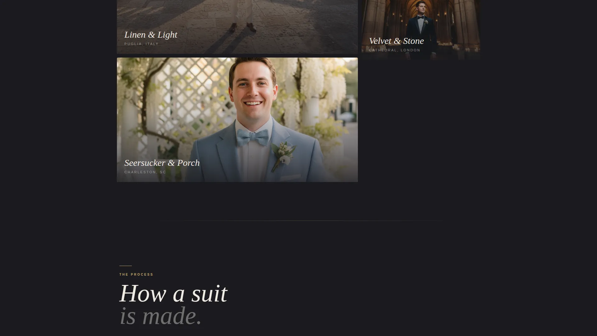 Bridal & Occasion Wear Booking Website Template