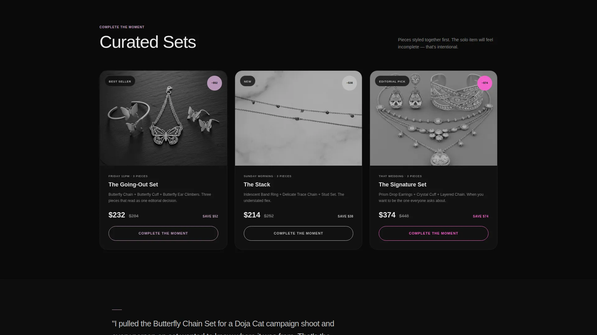 Y2K Fashion Professional Website Template