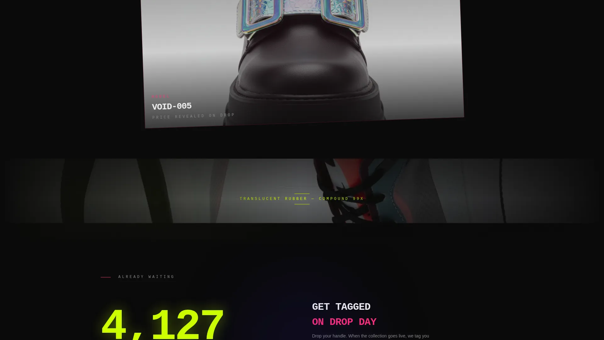 Y2K Fashion Pre-Launch Website Template