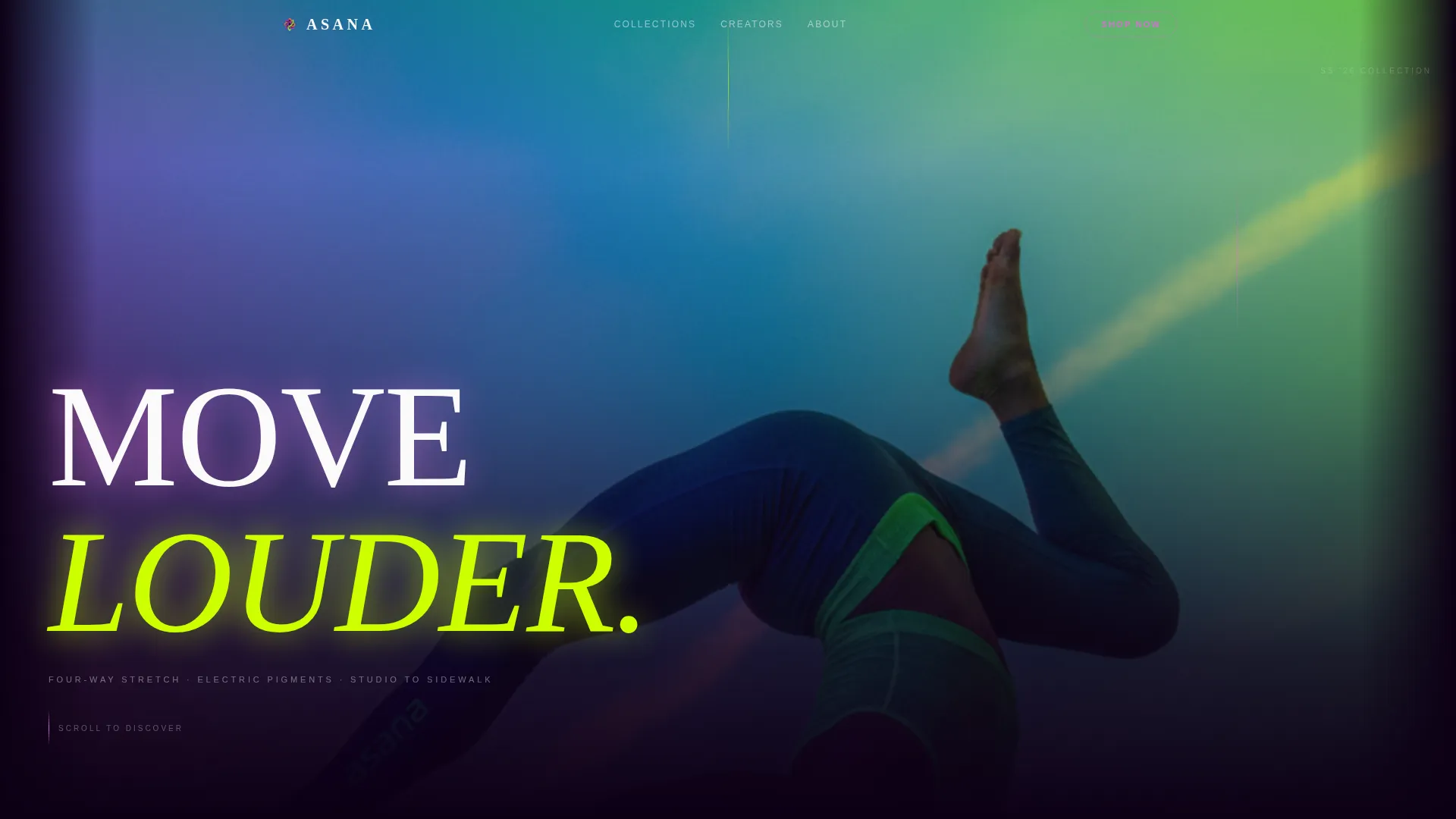Activewear & Athleisure Brand Professional Website Template