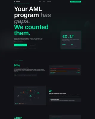 RegTech & Compliance Privacy Policy Website Template