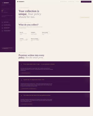 Specialty Insurance Professional Website Template