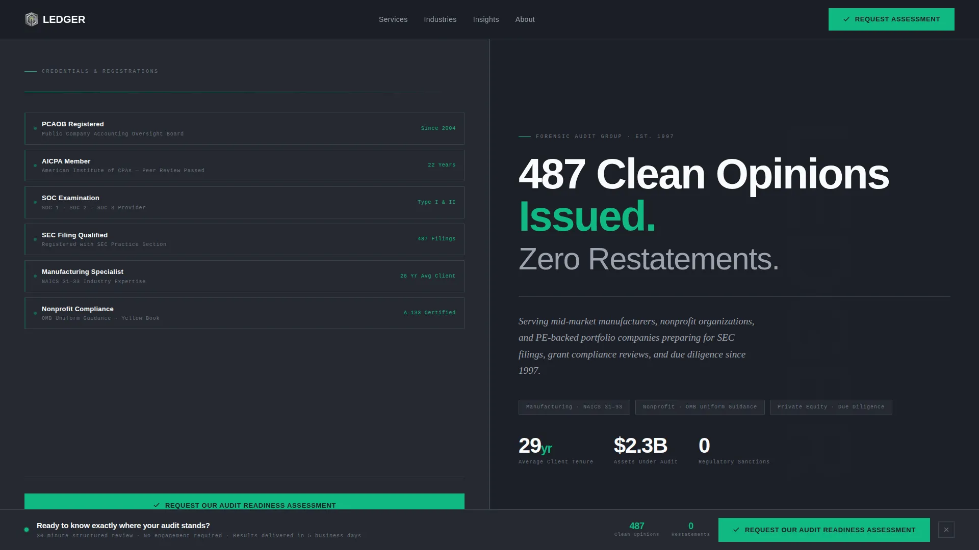 Accounting & Tax Firm Directory Website Template