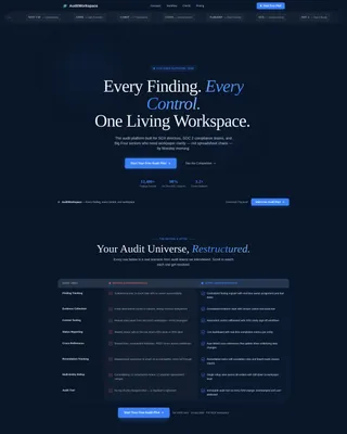 RegTech & Compliance Privacy Policy Website Template
