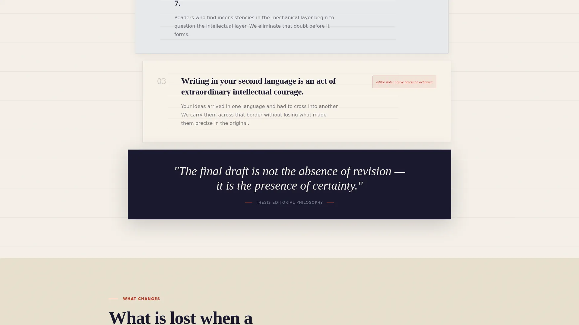 Dissertation Editing Service Landing Page Template