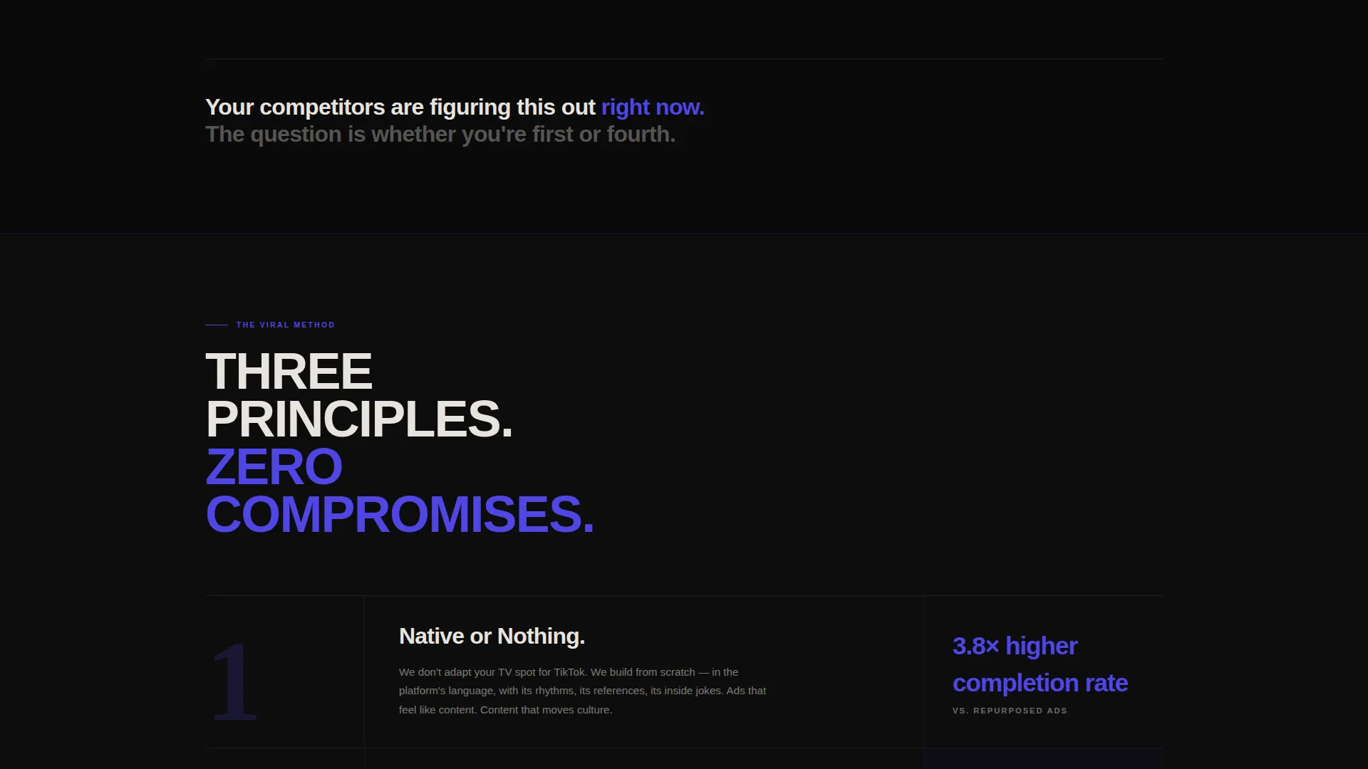 Bold TikTok Agency Landing Page Template