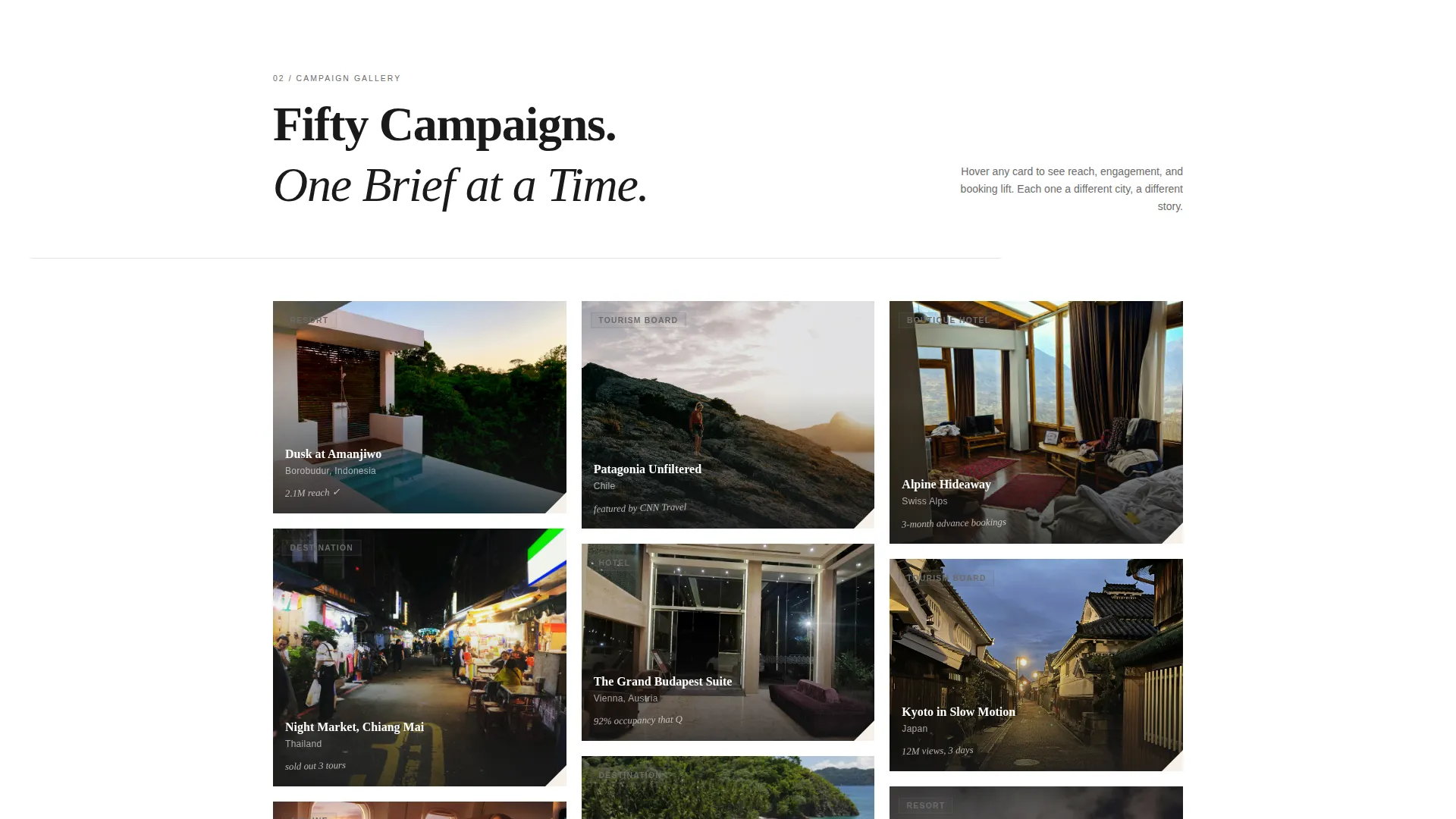 Travel Influencer Agency Landing Page Template