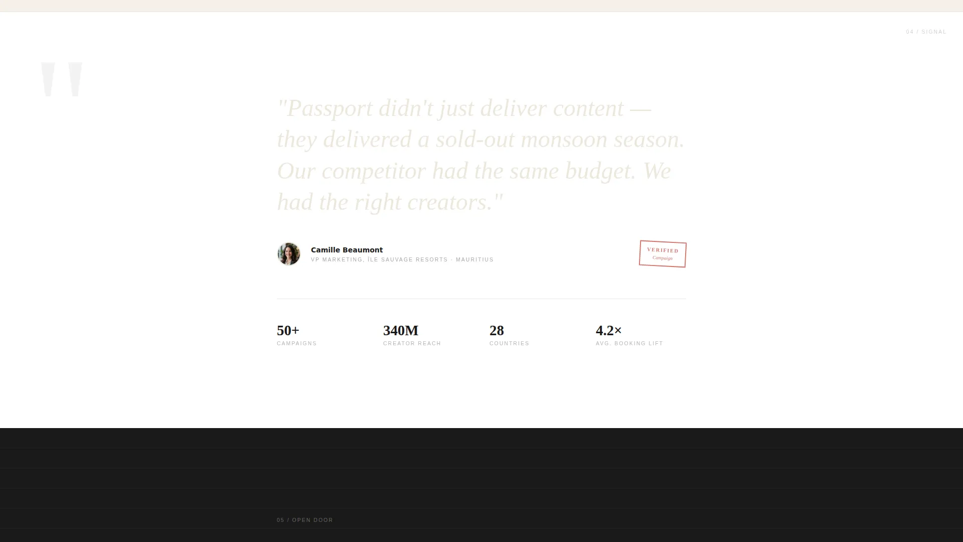 Travel Influencer Agency Landing Page Template