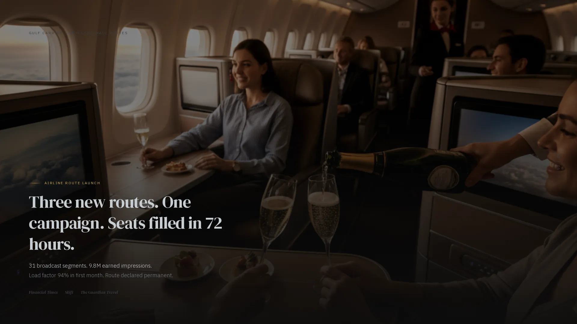 Travel Marketing & Agency Specialist Portfolio Website Template
