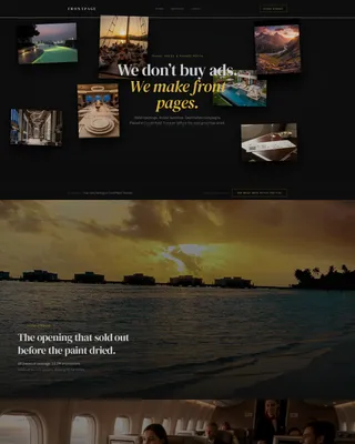 Travel Marketing & Agency Specialist Portfolio Website Template