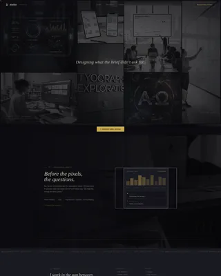 UI/UX Designer Portfolio Pre-Launch Website Template