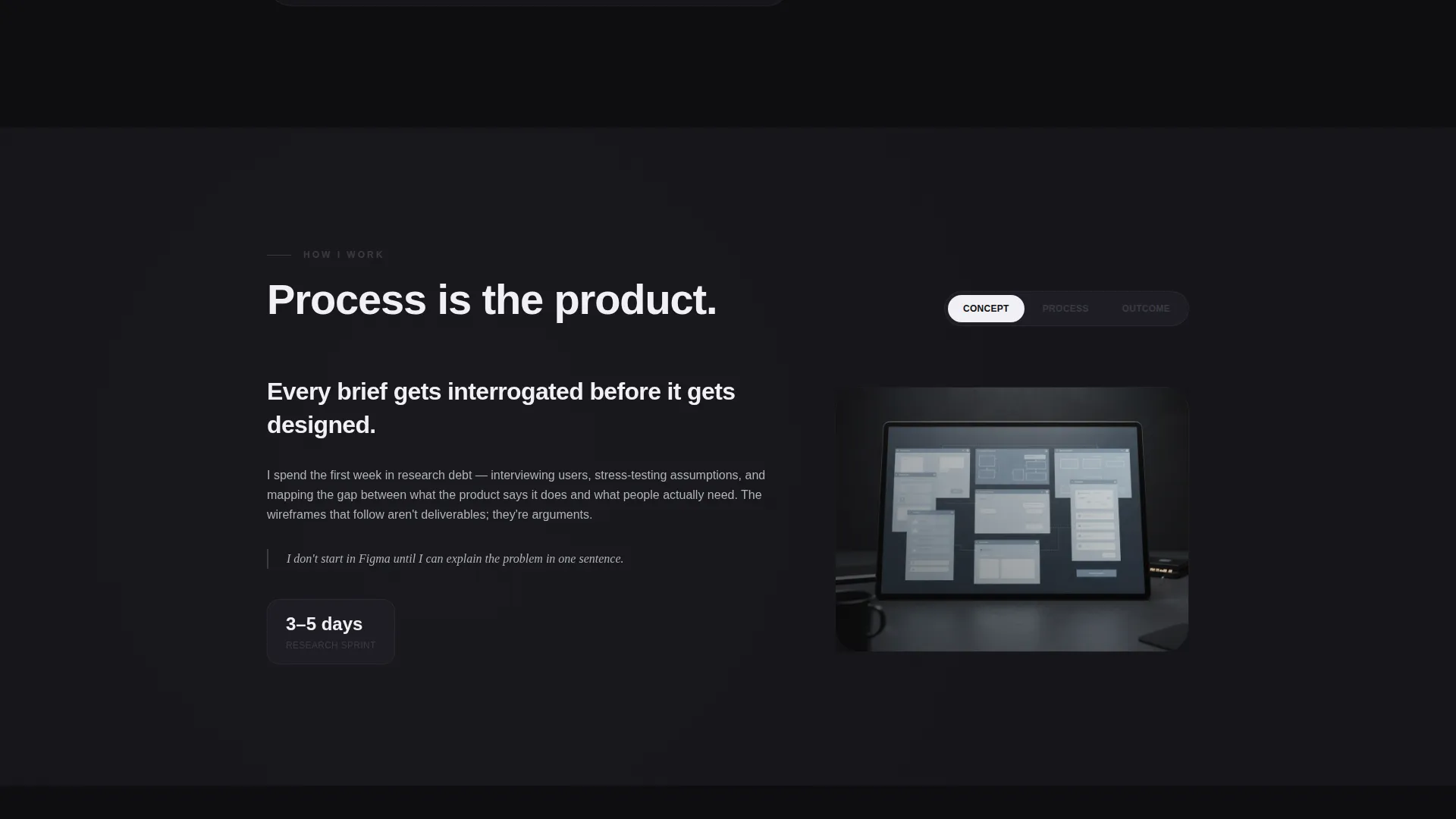 UI/UX Designer Portfolio Specialist Portfolio Website Template