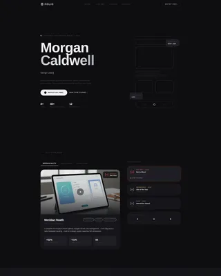 UI/UX Designer Portfolio Specialist Portfolio Website Template