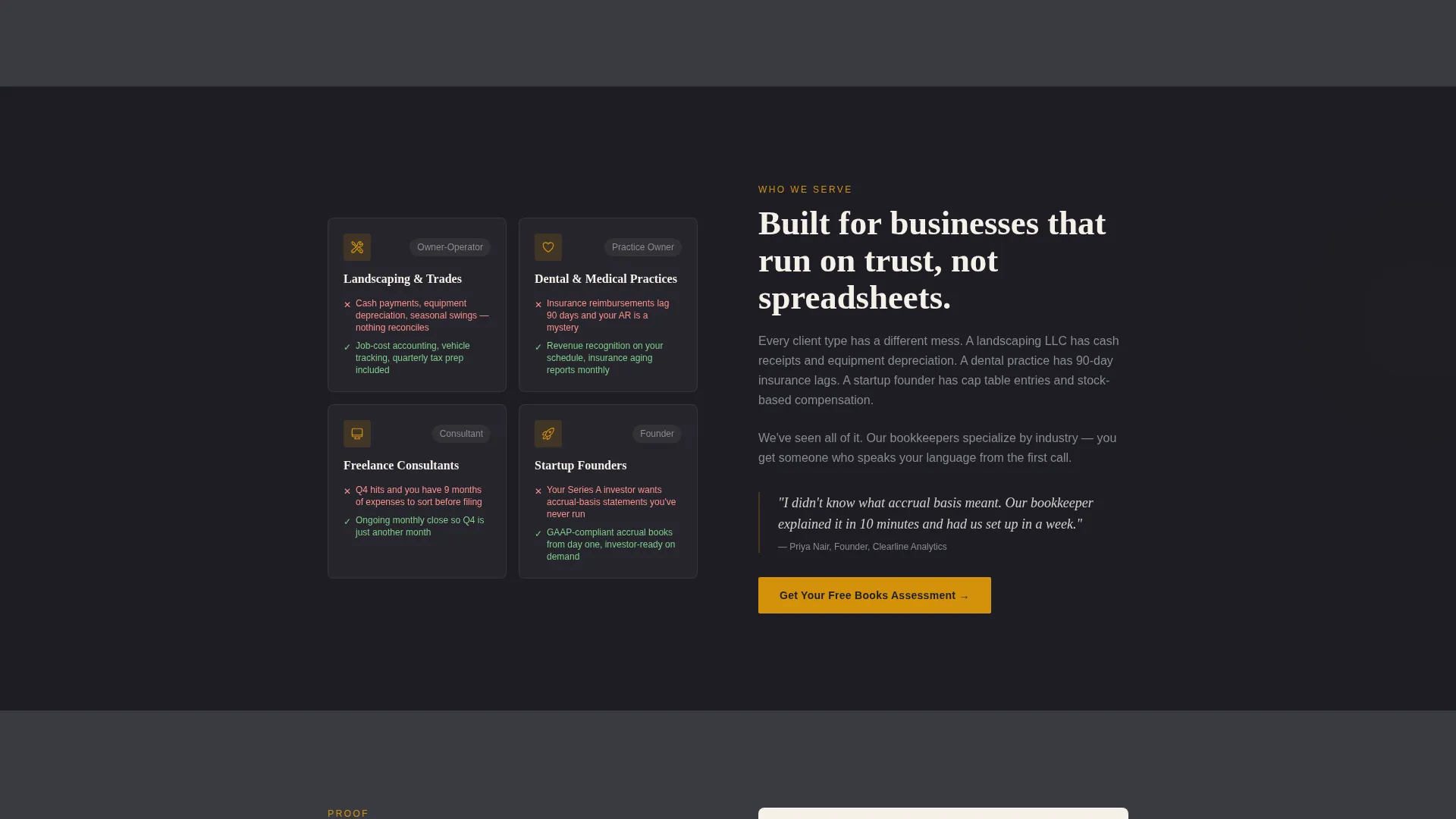 Accounting & Tax Firm Booking Website Template