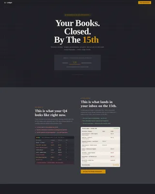 Accounting & Tax Firm Booking Website Template