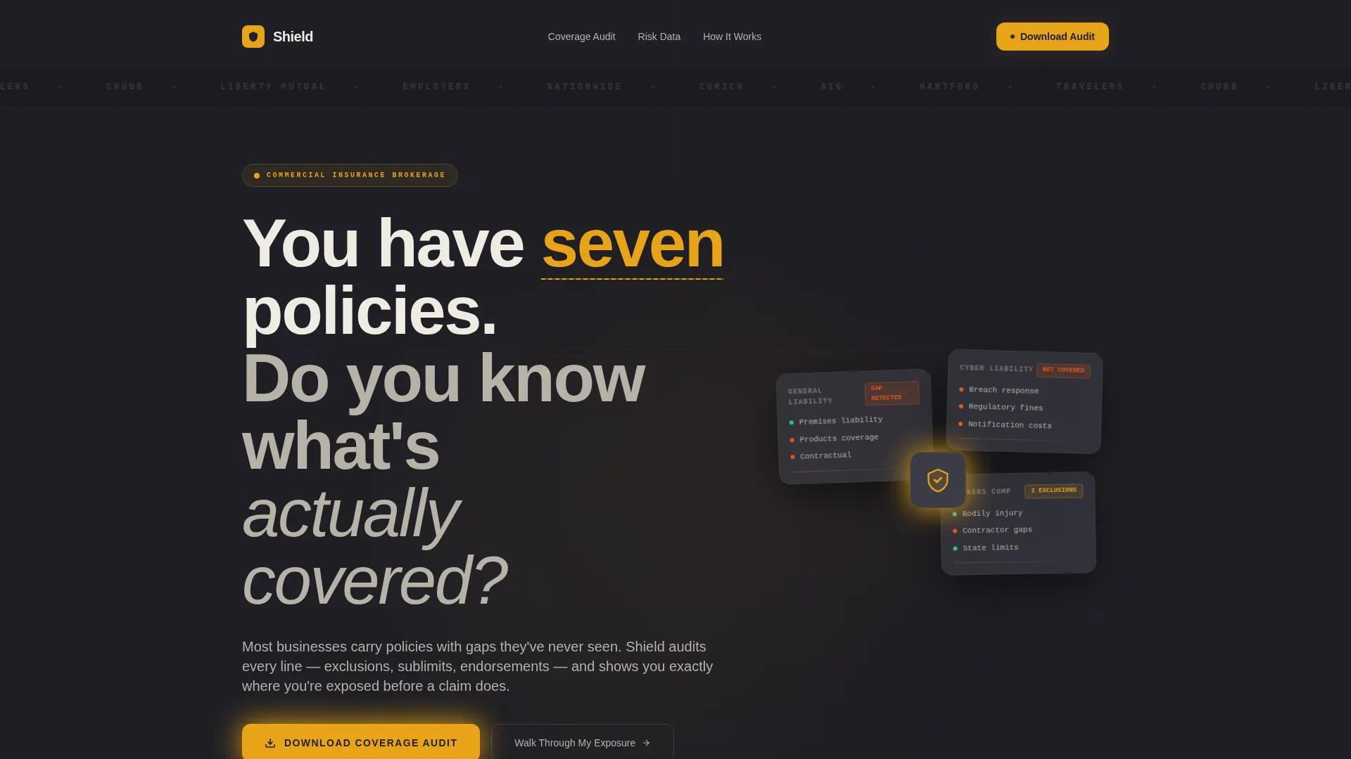 Insurance Company Reviews Website Template