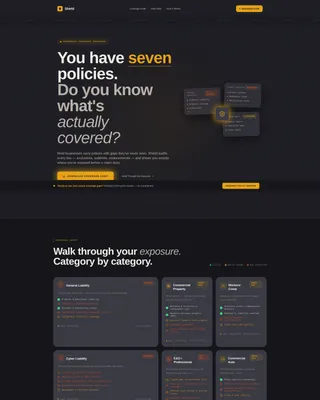 Insurance Company Reviews Website Template