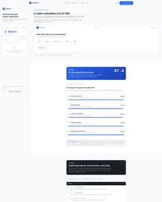 InsurTech & Digital Insurance Cost Calculator Website Template