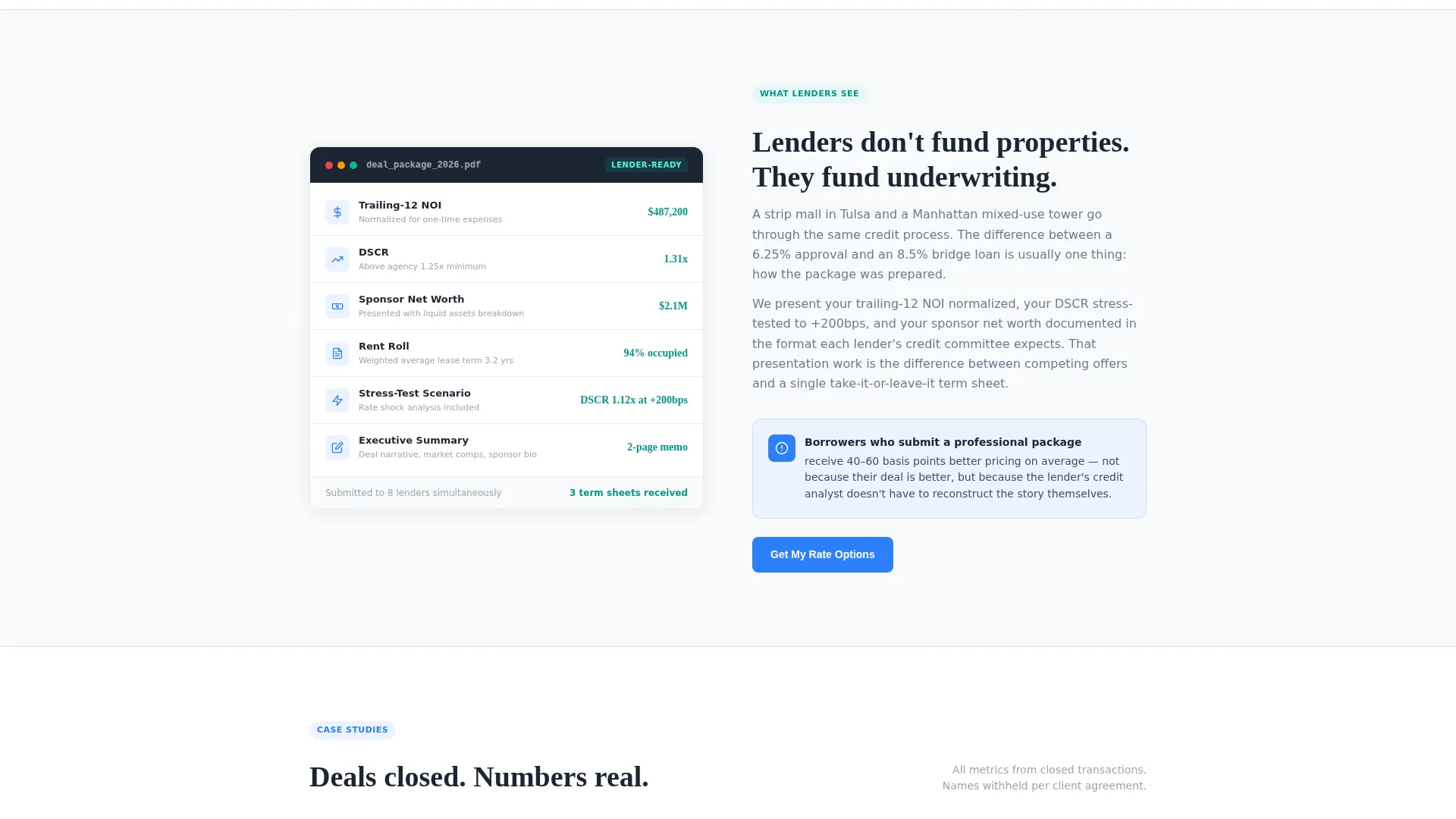 Real Estate Finance Cost Calculator Website Template