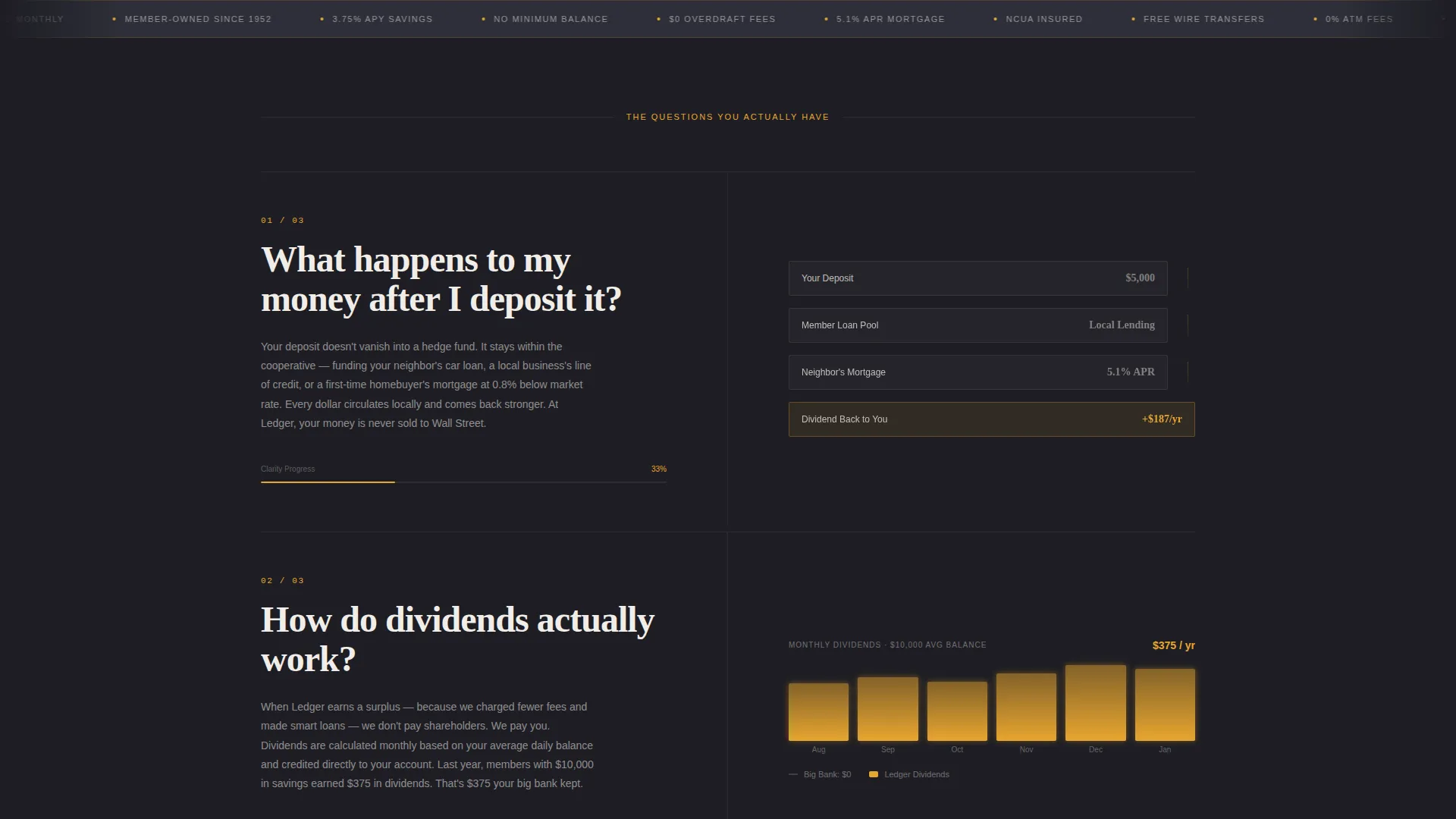 Bank & Financial Institution Pricing Website Template
