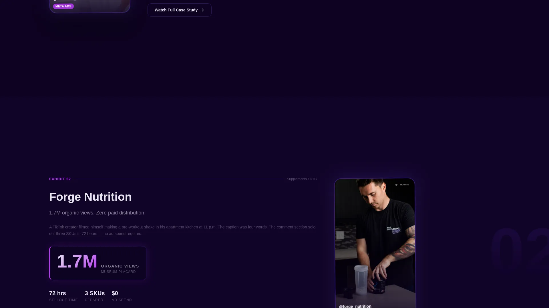 Social Media & Influencer Agency Portfolio Website Template