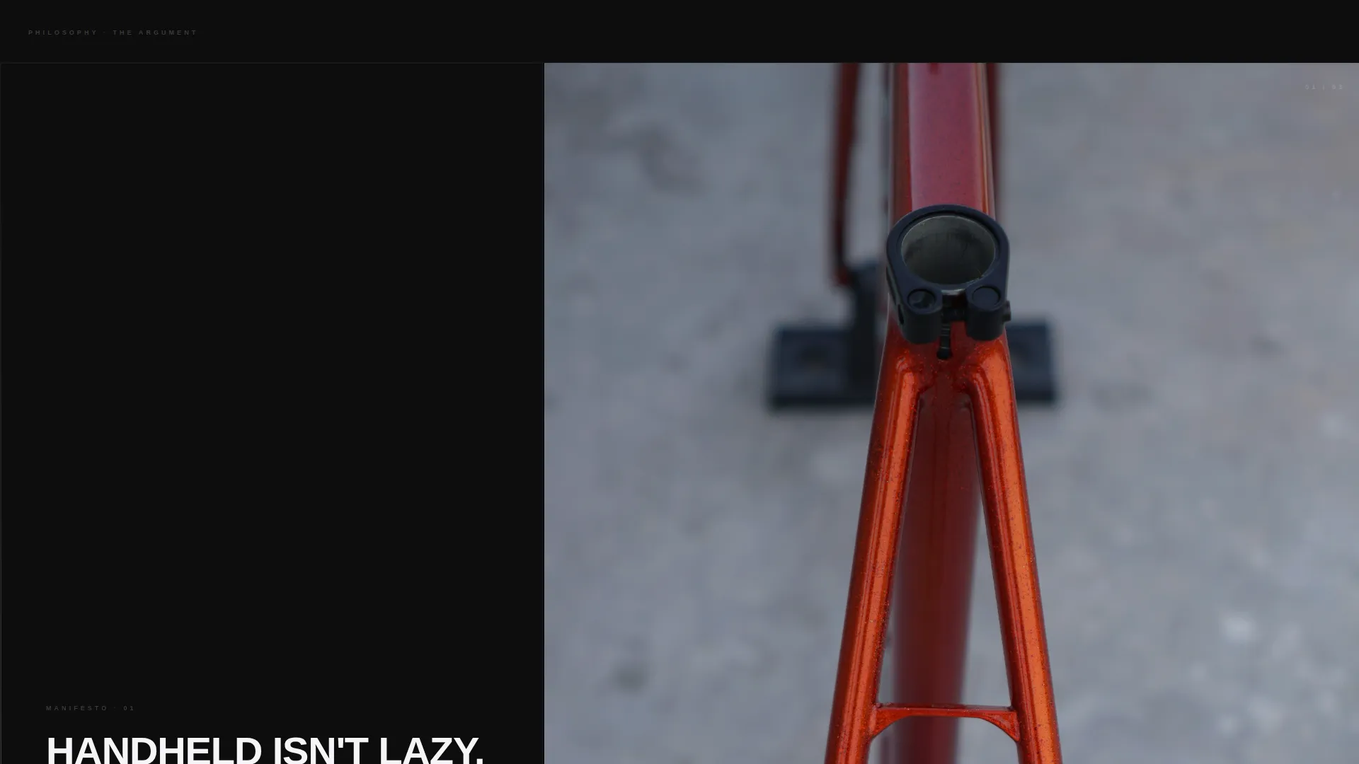 Cinematic Videographer Portfolio Landing Page Template