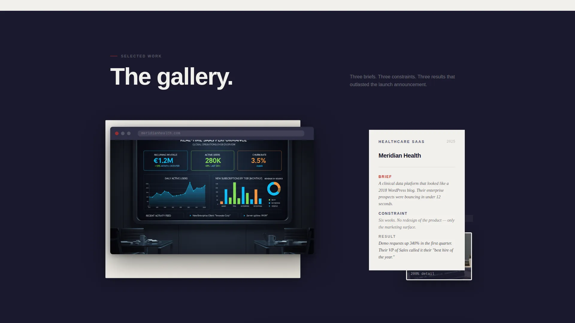 Webflow & No-Code Agency Landing Page Template