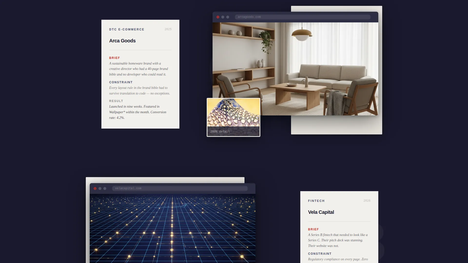 Webflow & No-Code Agency Landing Page Template