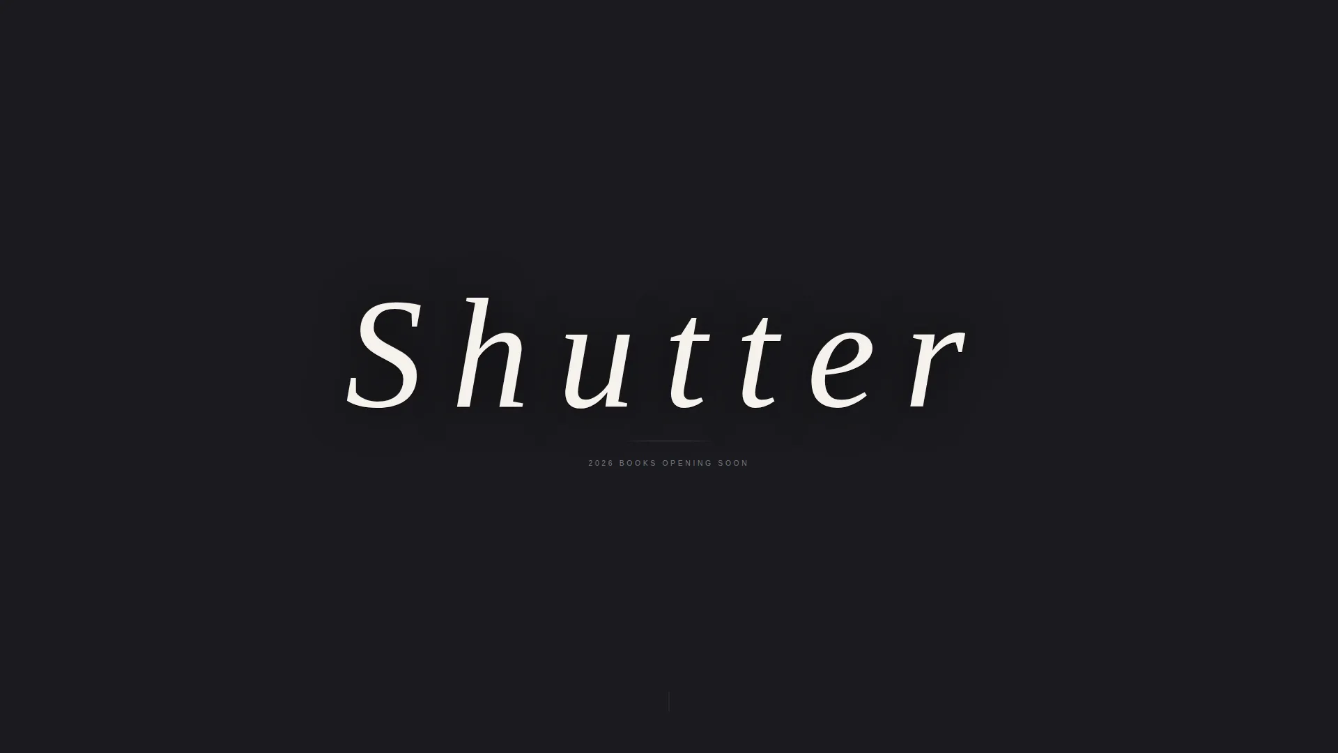 Photography Portfolio Pre-Launch & Coming Soon Website Template