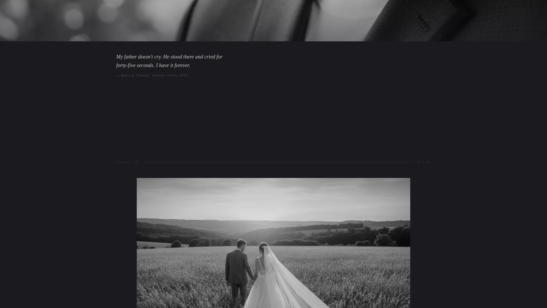 Photography Portfolio Pre-Launch & Coming Soon Website Template