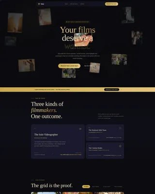 Wedding Marketing & Agency Pre-Launch Website Template