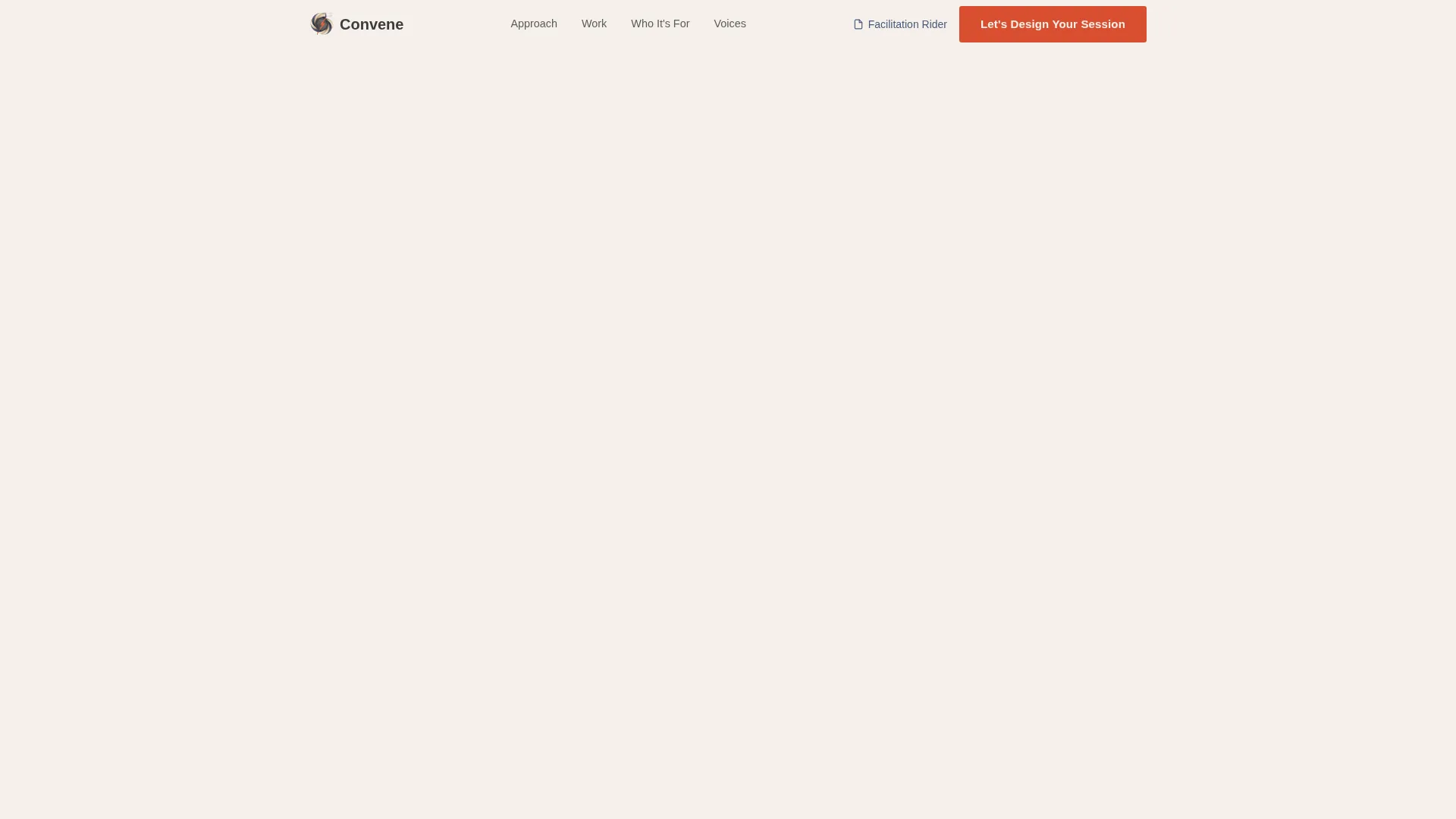 Workshop Facilitator Landing Page Template