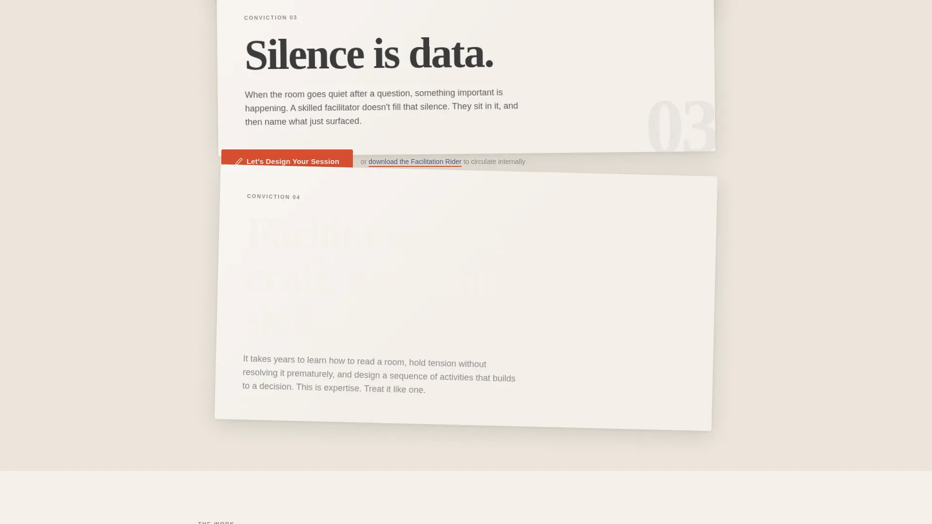 Workshop Facilitator Landing Page Template