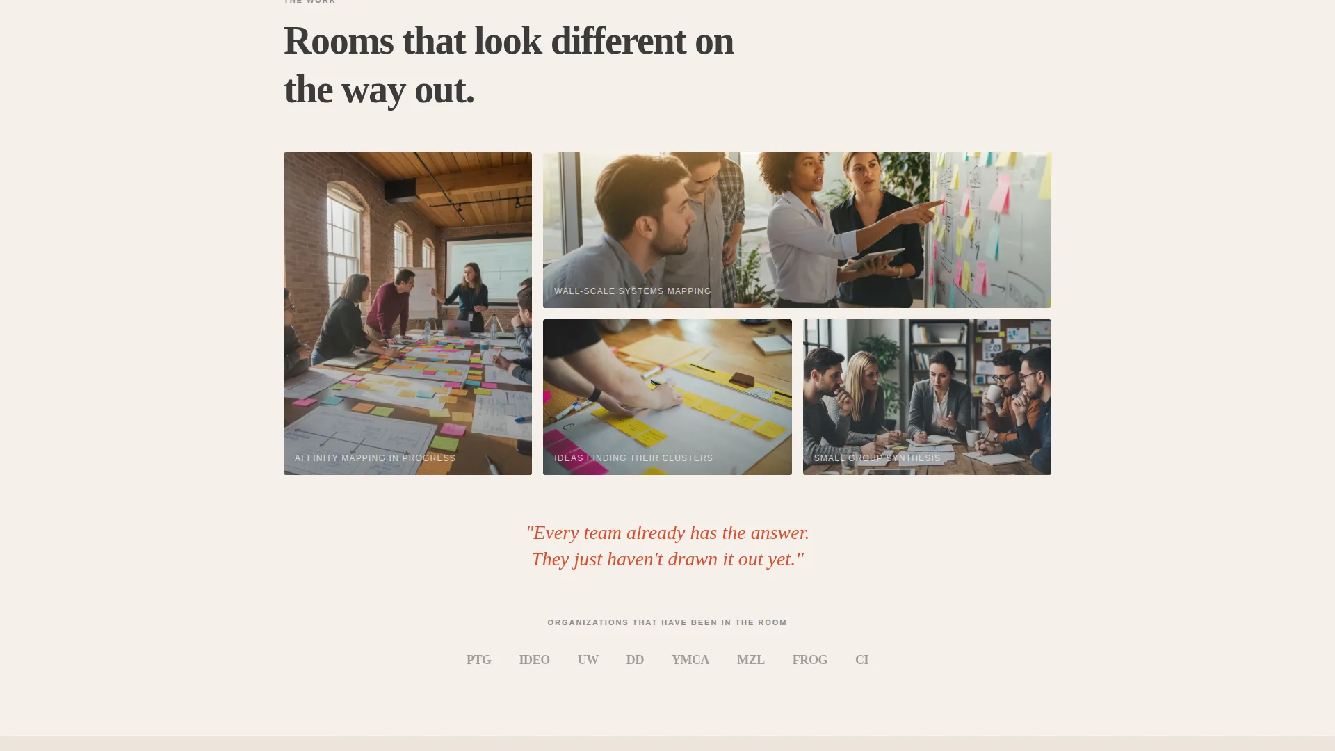 Workshop Facilitator Landing Page Template