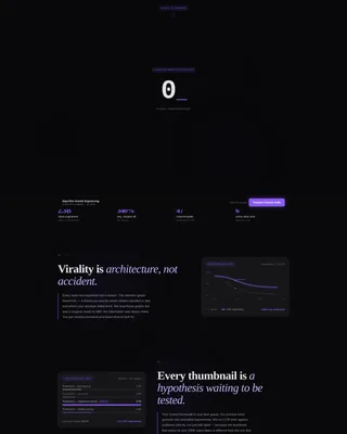 YouTube Marketing Agency Website Template