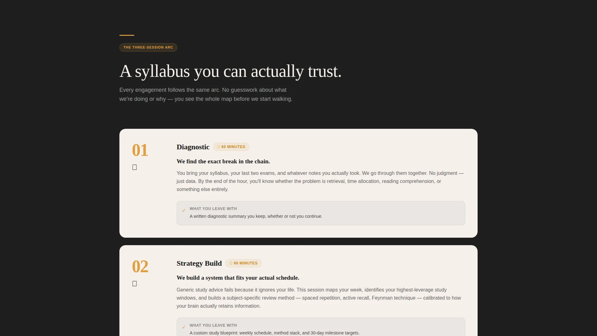 Academic Coaching Landing Page Template