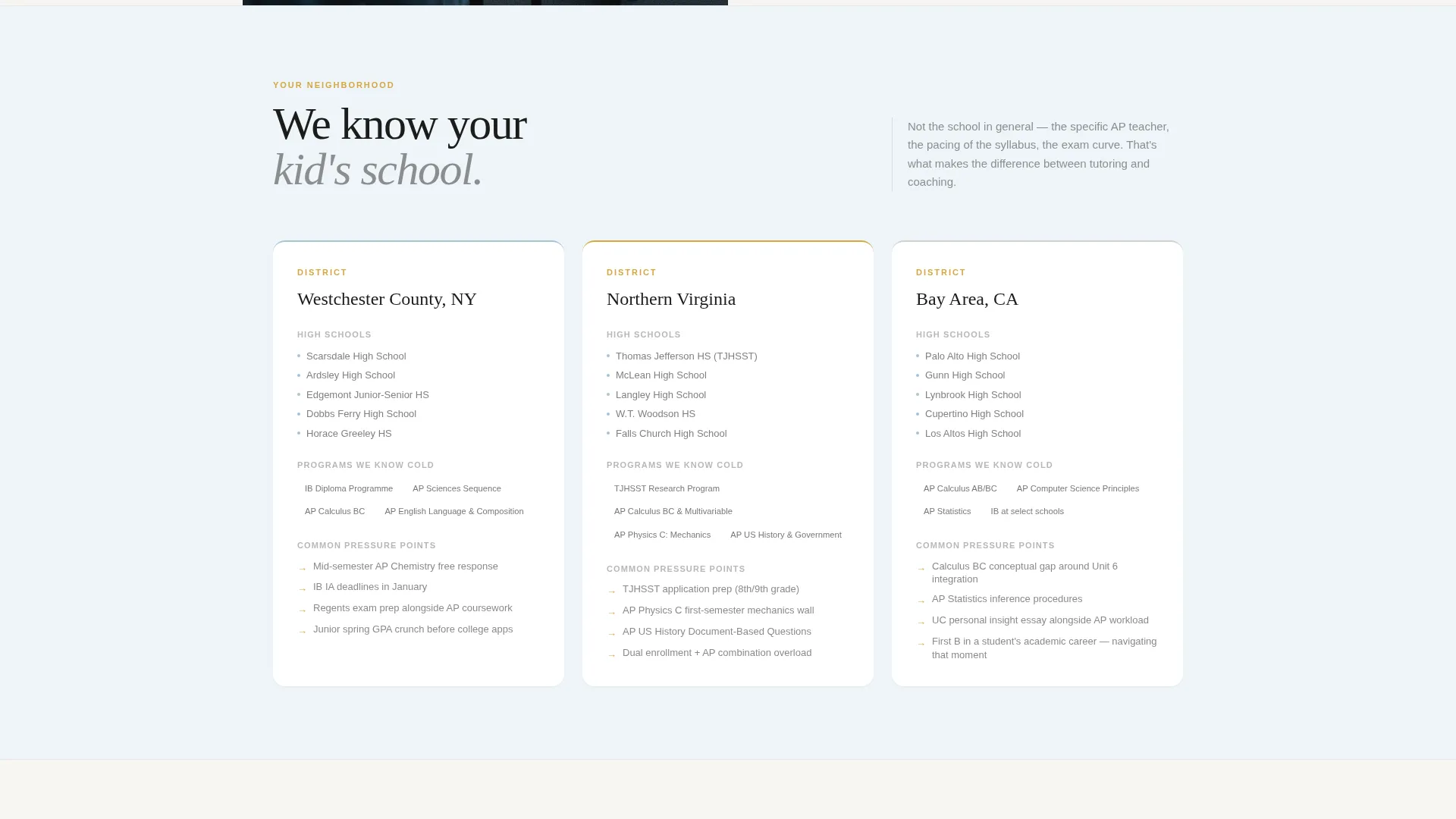 Academic Coaching Booking Website Template