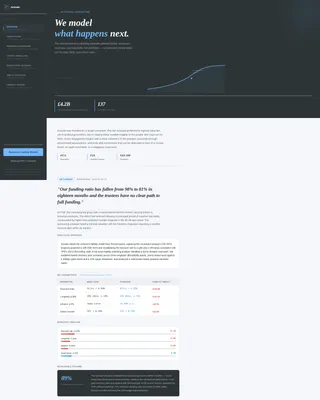 Precision Actuary Landing Page Template