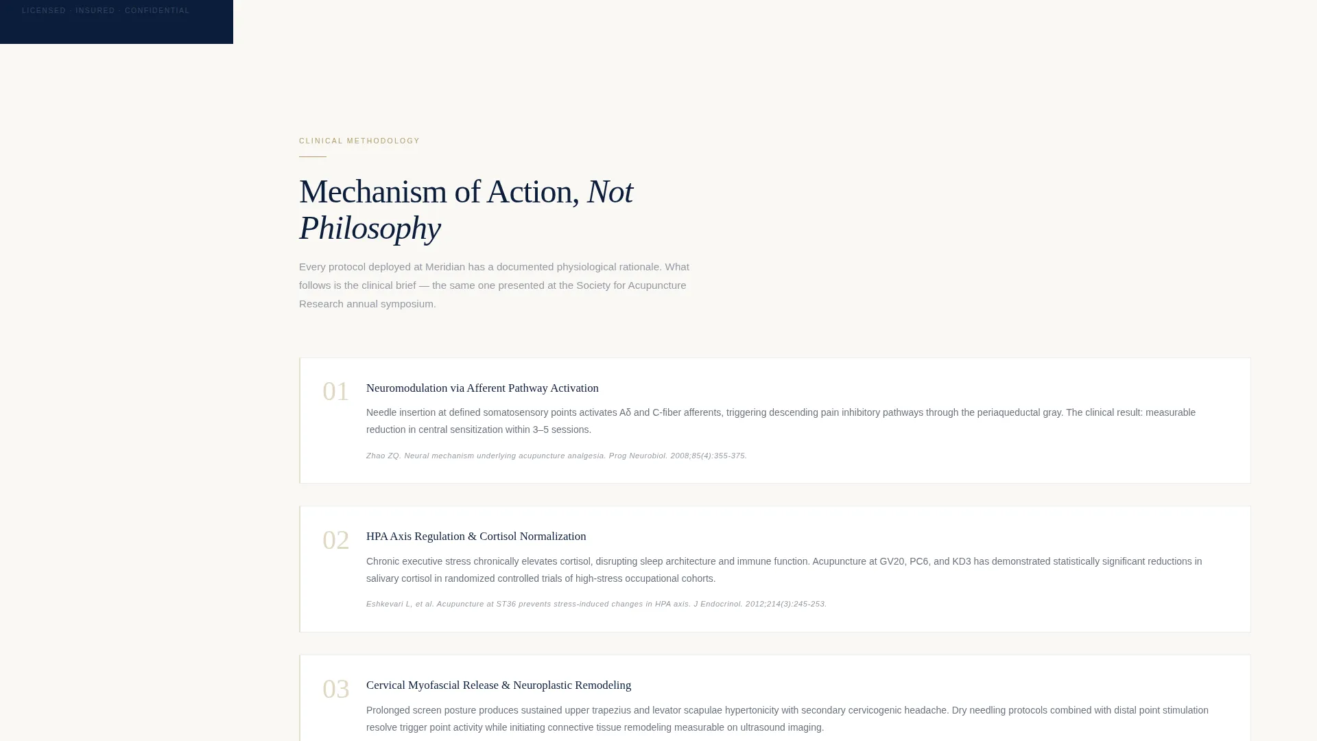 Elite Acupuncturist Landing Page Template