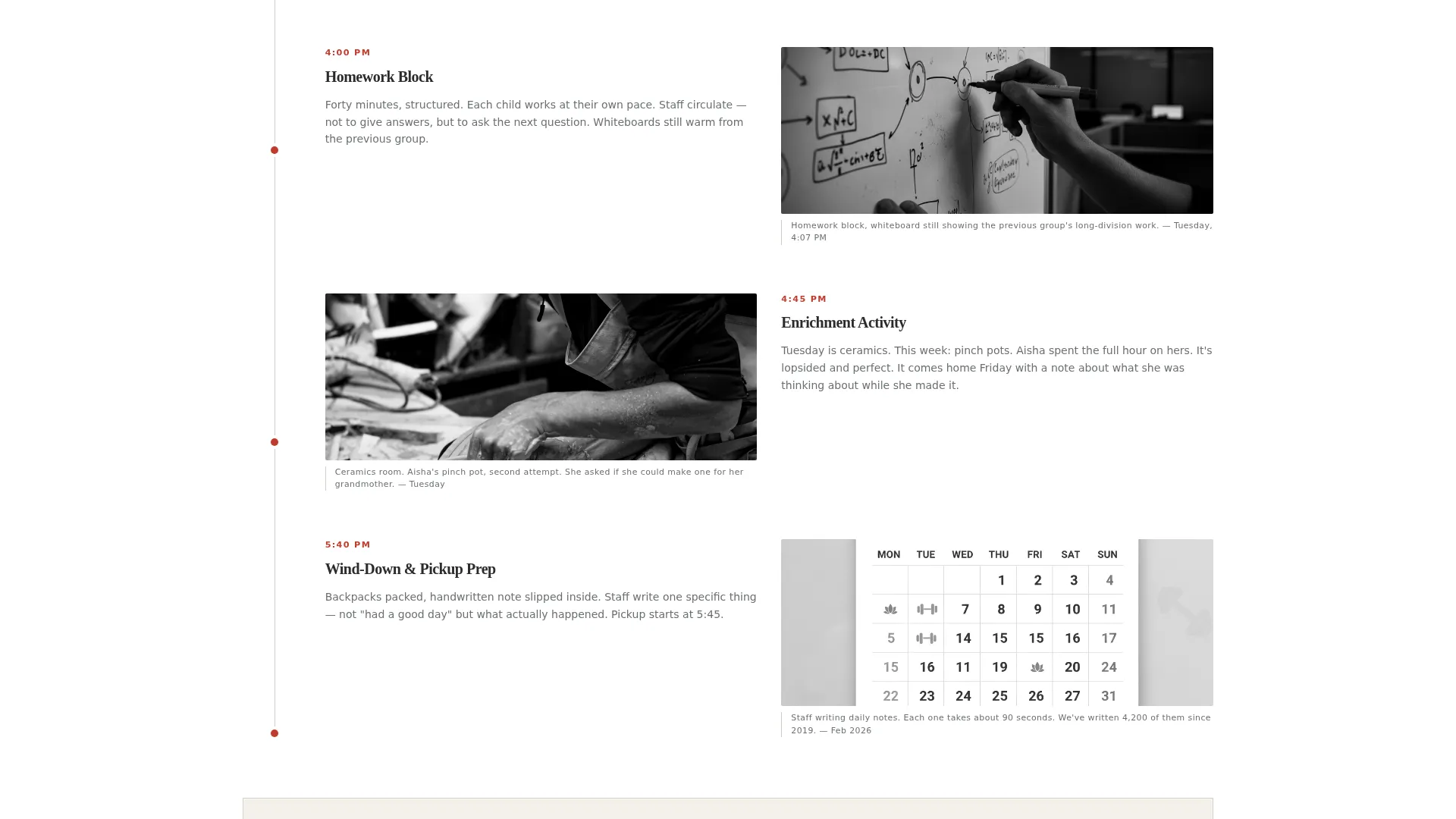 After-School Program Marketing Blog Website Template