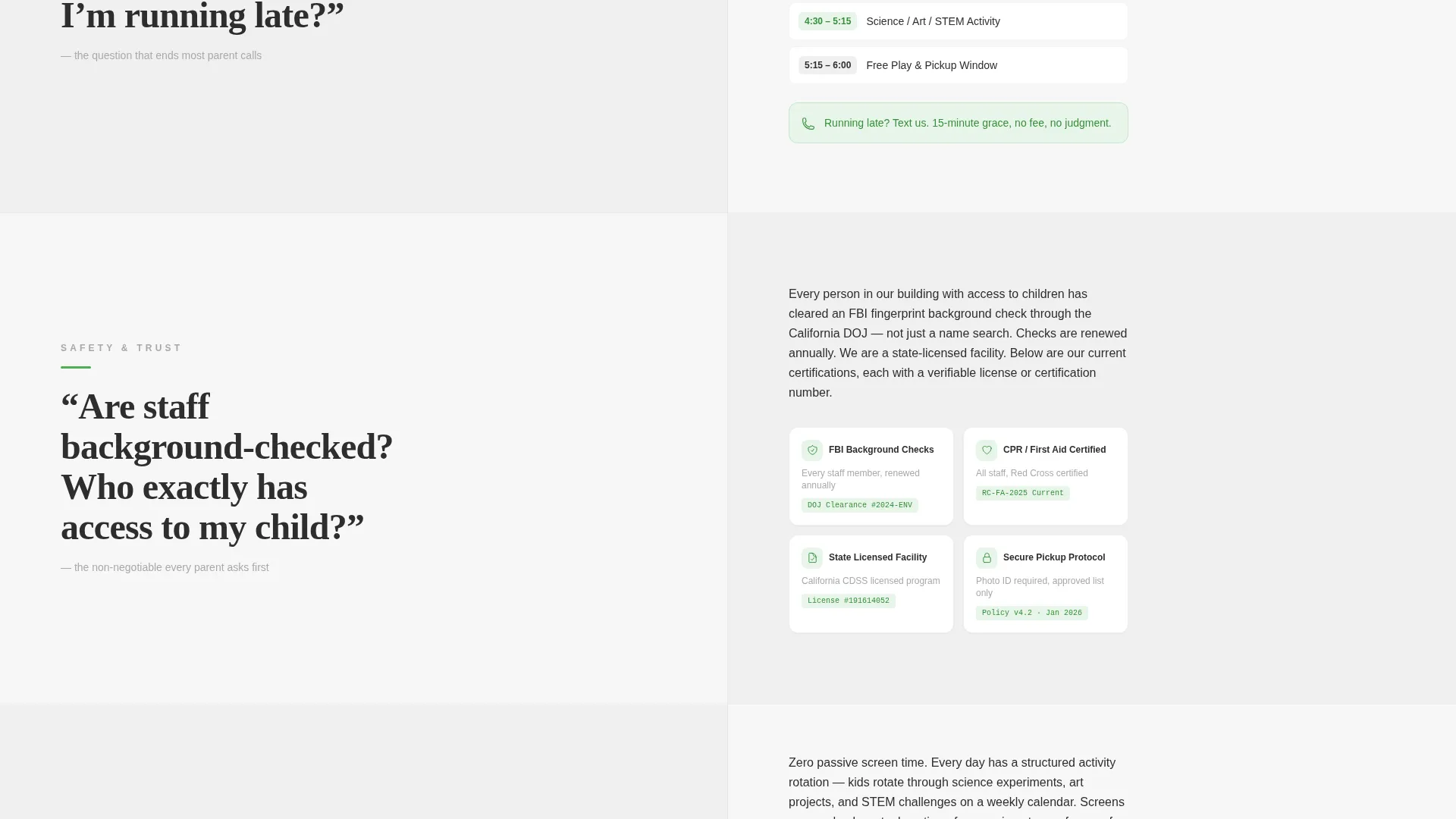 After-School Program Landing Page Template