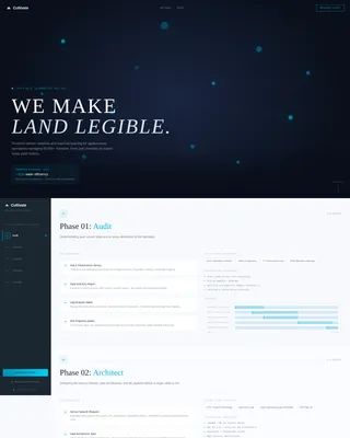 Precision Agriculture Consulting Landing Page Template