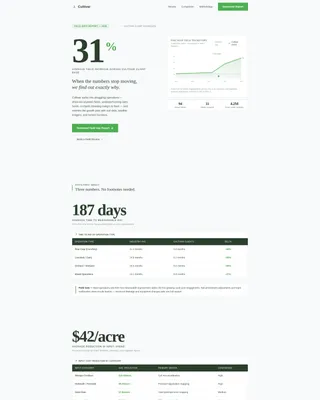 Agriculture Consulting Directory Website Template
