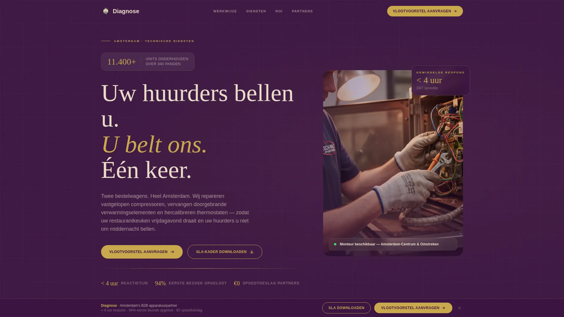 Local Business Professional Website Template
