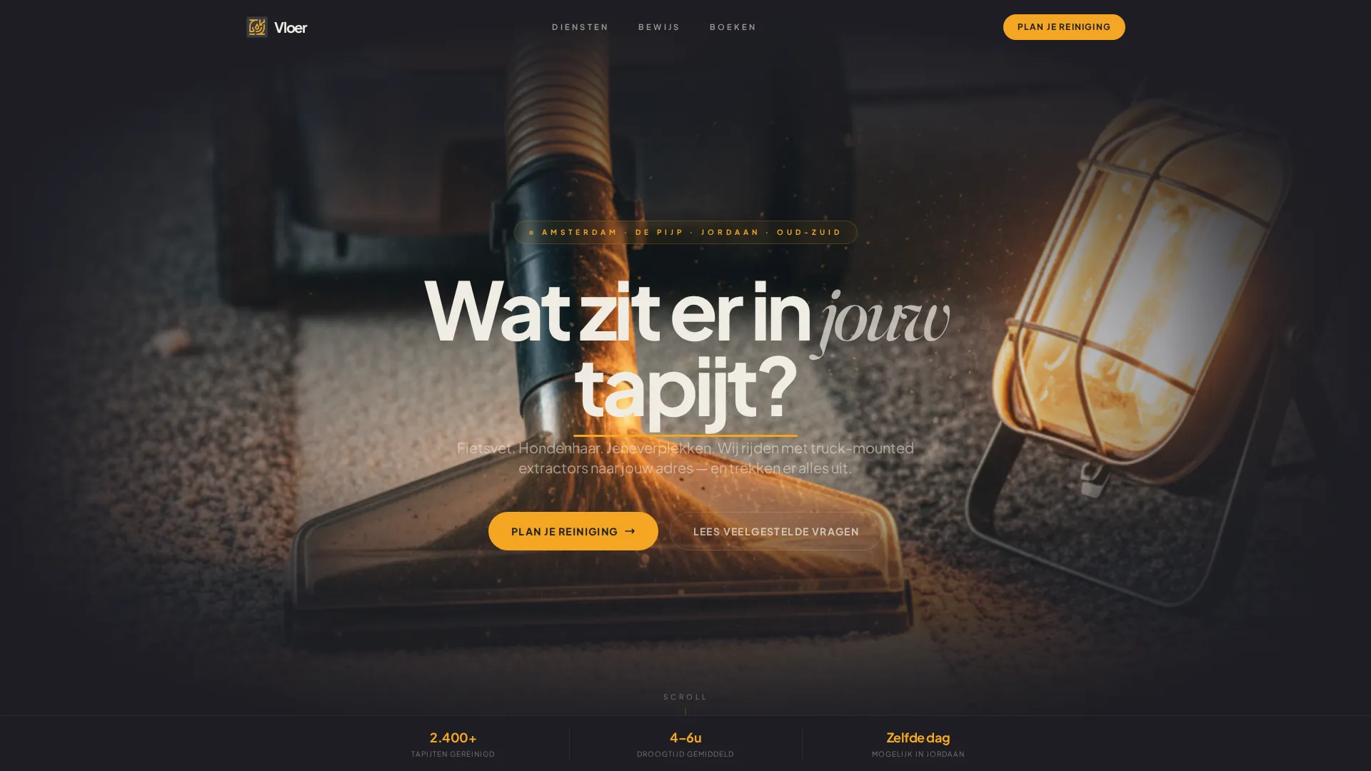 Local Business Booking Website Template